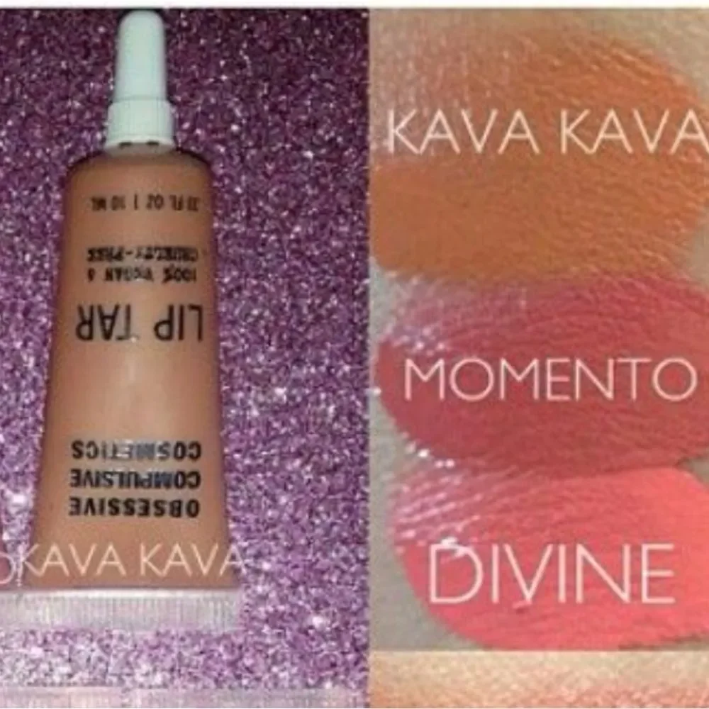 ❇️🧚‍♀️KAVA KAVA Compulsive Cosmetics DISCONTINUED Lip Tar NWOBOX